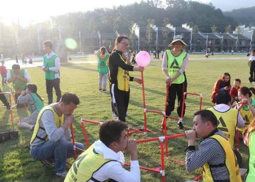 蓬安县五星级型户外企业培训